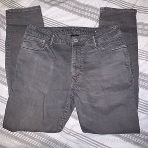 American Eagle Outfitters gray slim straight jean